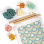 KIT CANEVAS "FLEURS TROPICALES"