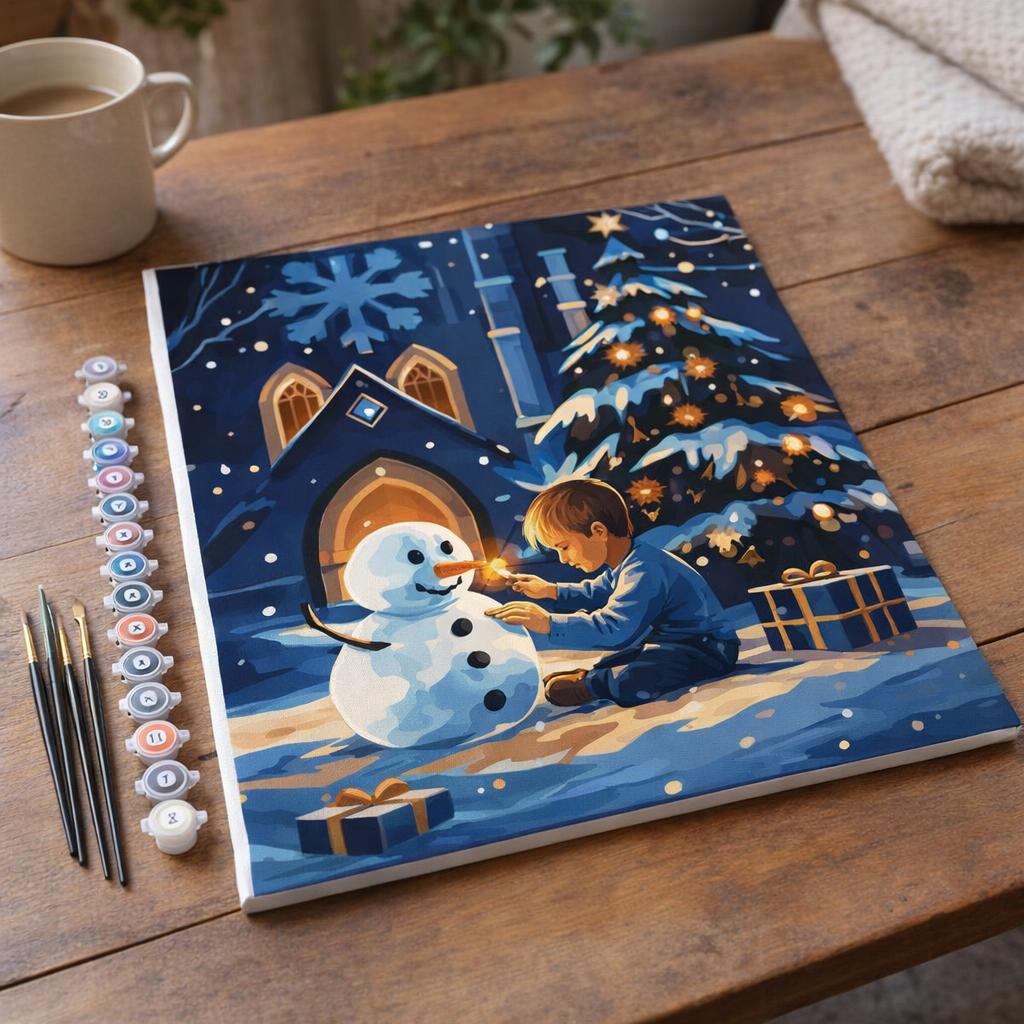 Matinée de Noël Conviviale - Toile roulée