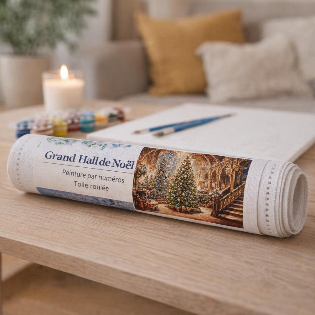 Grand Hall de Noël - Toile roulée