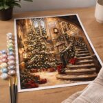 Grand Hall de Noël - Toile roulée