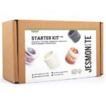 Kit débutant Jesmonite 2 pots créatifs | Tout à Créer