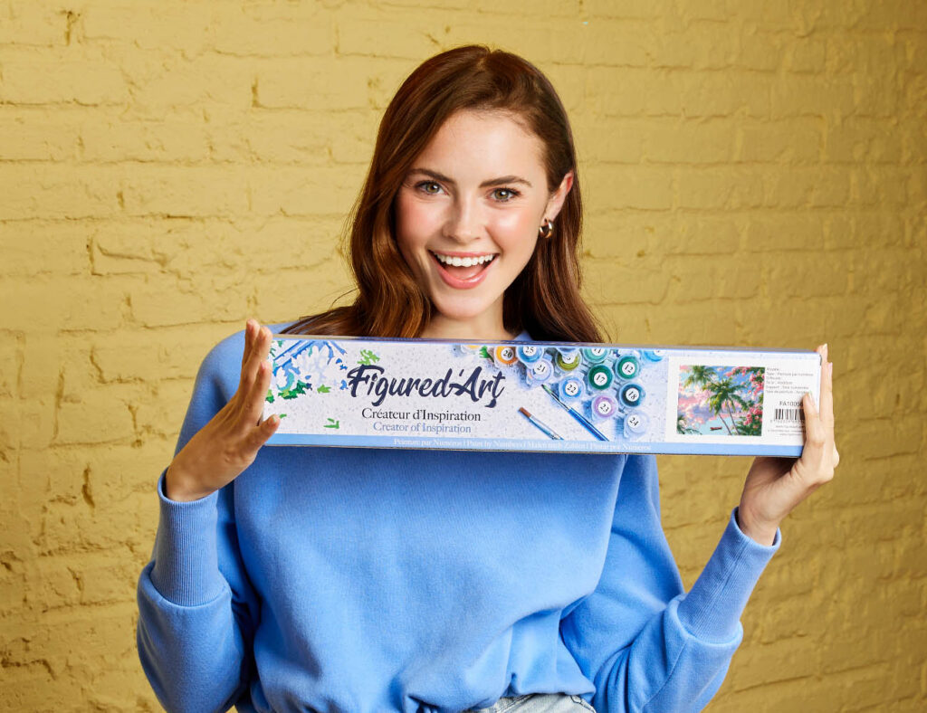 Lagon de Rêve Tropical - Toile roulée