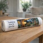 Lanterne sous le porche - Toile roulée