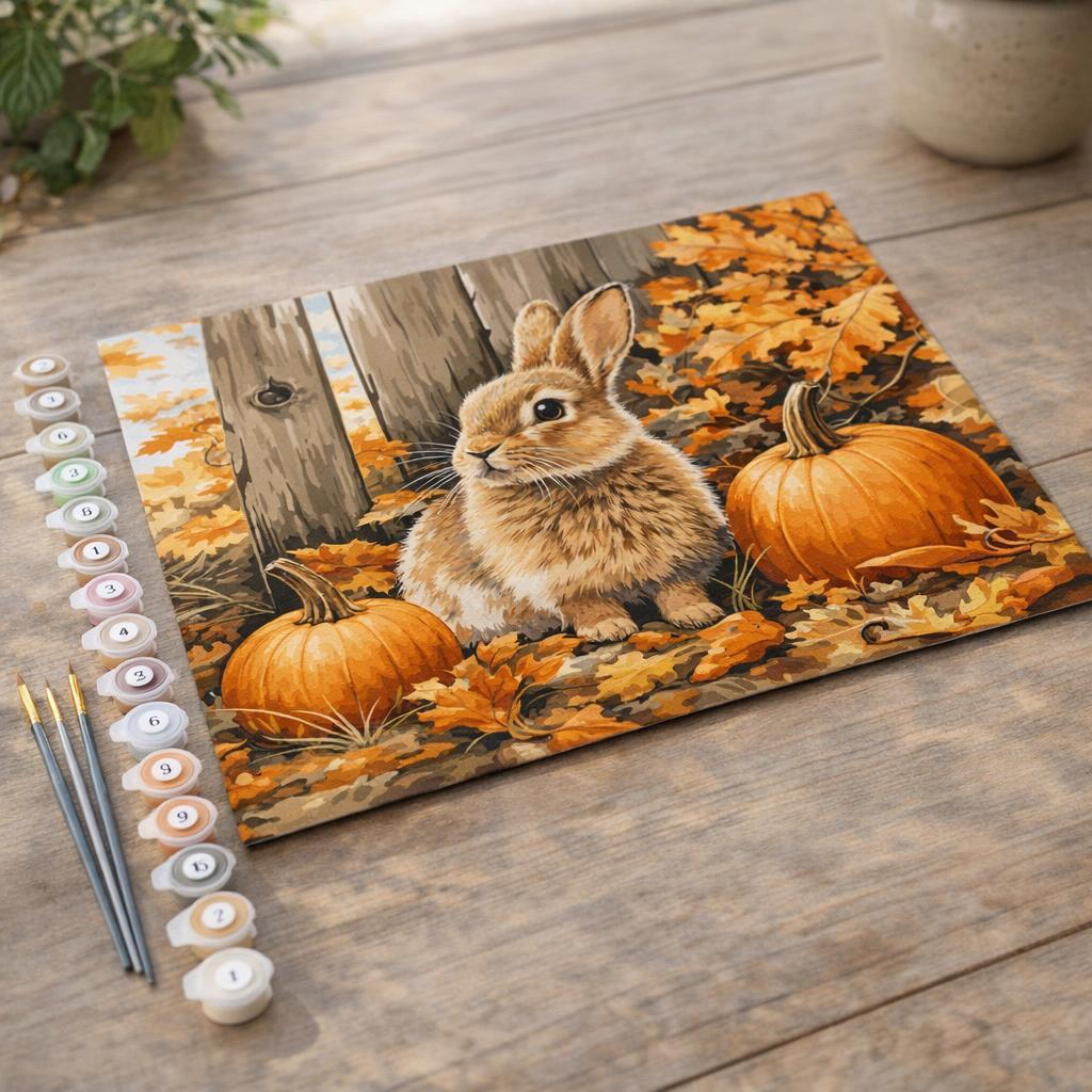 Vue du Chat en Automne - Toile roulée