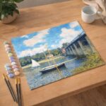 Le Pont d'Argenteuil - Monet - Toile roulée