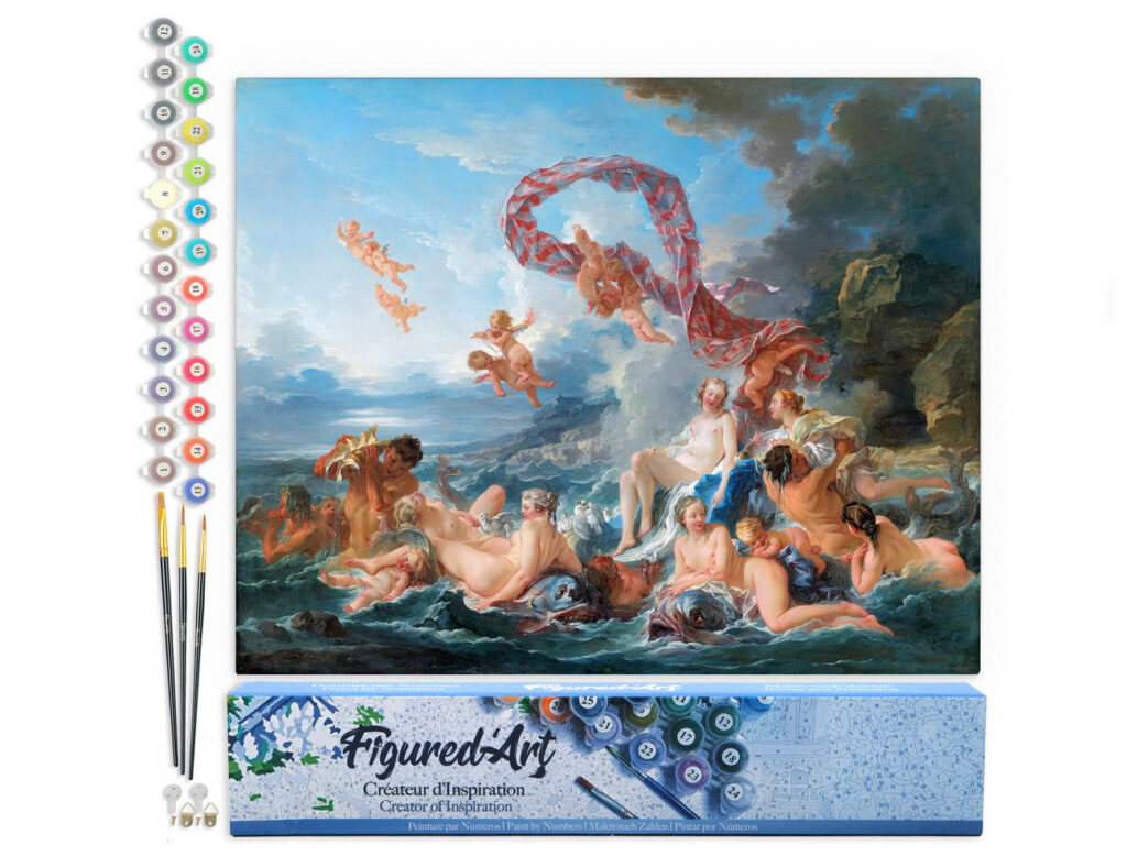 Le Triomphe de Vénus - François Boucher - Toile roulée