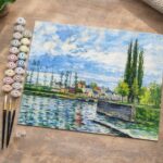 L'Ecluse à Pontoise - Camille Pissarro - Toile roulée