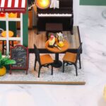 Maison Miniature Café de l'Après-midi