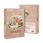 Maison Miniature Jardin du Café du Chat