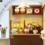 Maison Miniature Jardin du Café du Chat