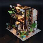 Maison Miniature Pause Café