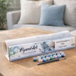 Matinée Enneigée en Ville - Toile roulée