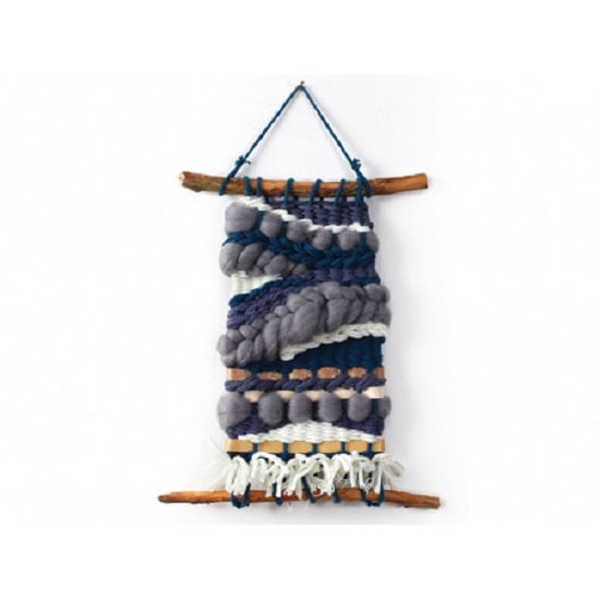 Coffret métier à tisser petit - "tempête"