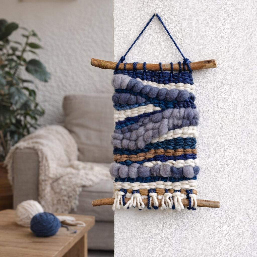 Coffret métier à tisser petit - "tempête" Coffret métier à tisser petit - "tempête"