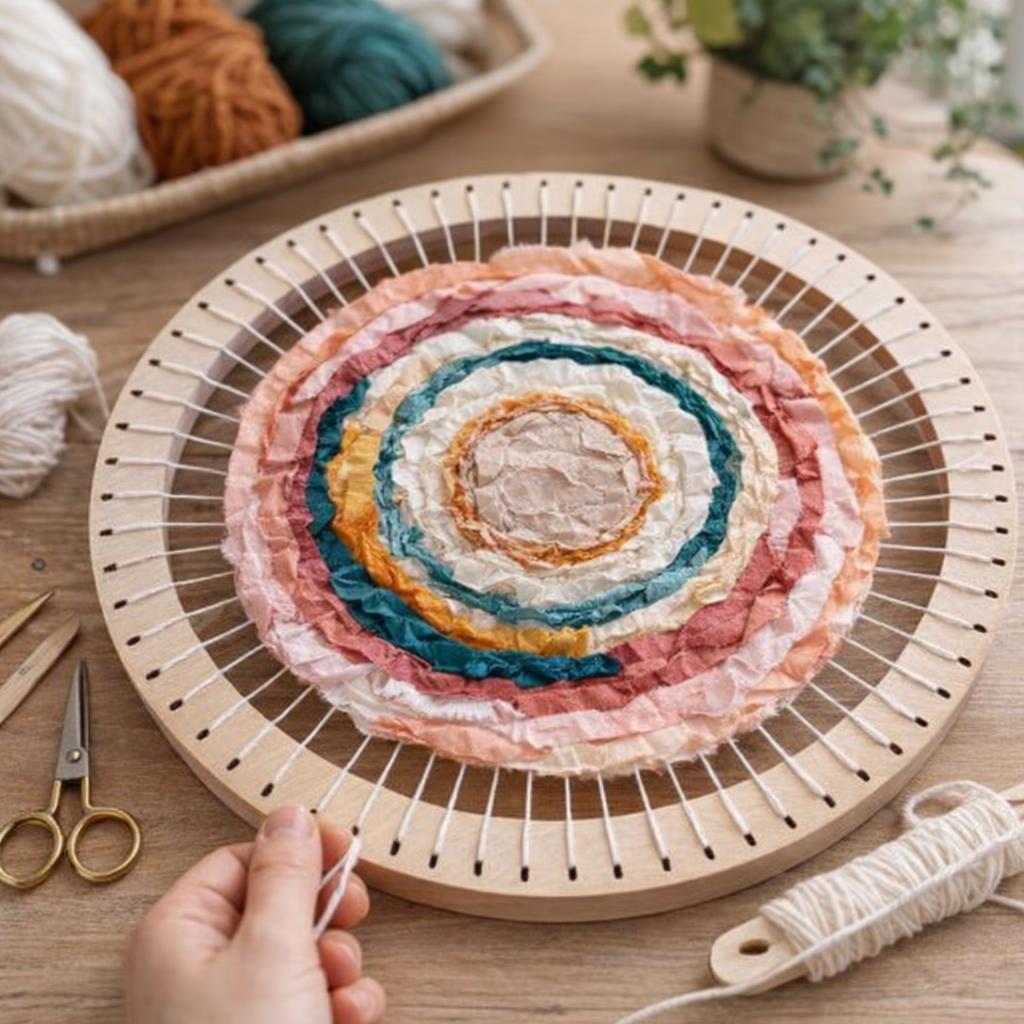 Kit Métier à tisser rond Poétique Kit Métier à tisser rond Poétique