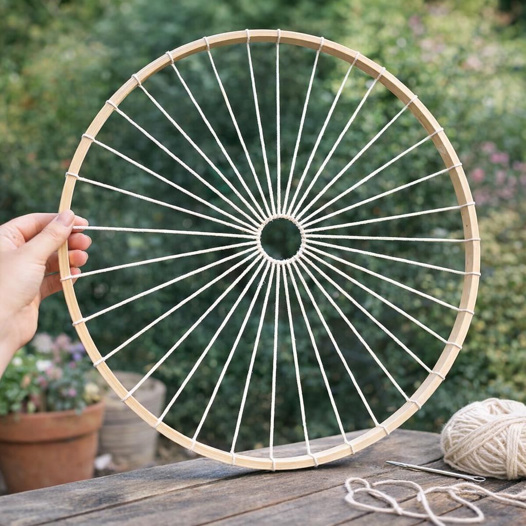 Kit métier à tisser rond de 44cm Kit métier à tisser rond de 44cm