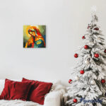 Mini Diamond Painting 25x25cm avec cadre - Marie en Prière