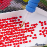 Mini Diamond Painting 25x25cm avec cadre - Reine Africaine Pop Art