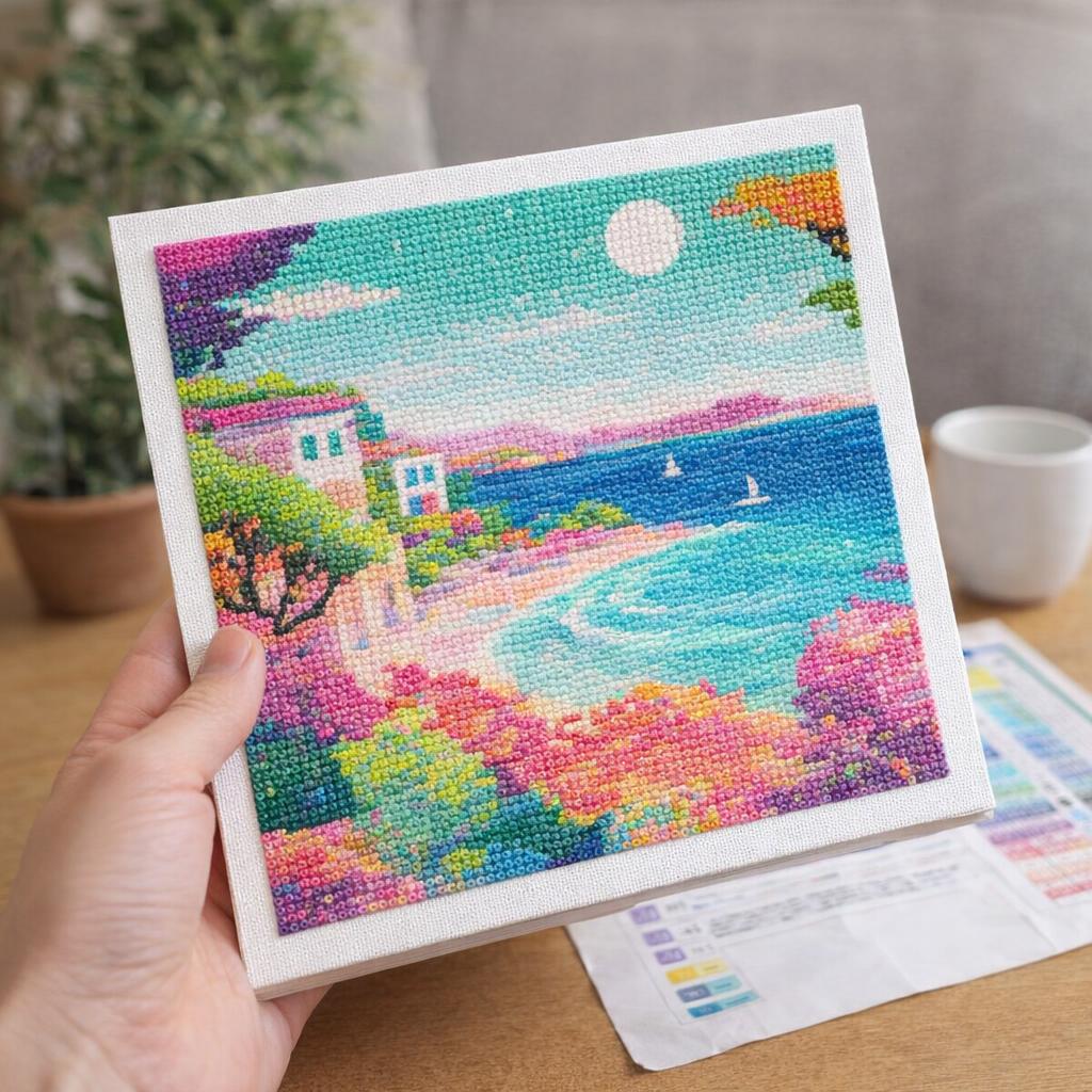 Riviera française colorée