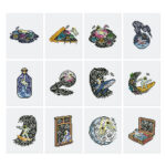 Mini Série Diamond Painting - Astronautes