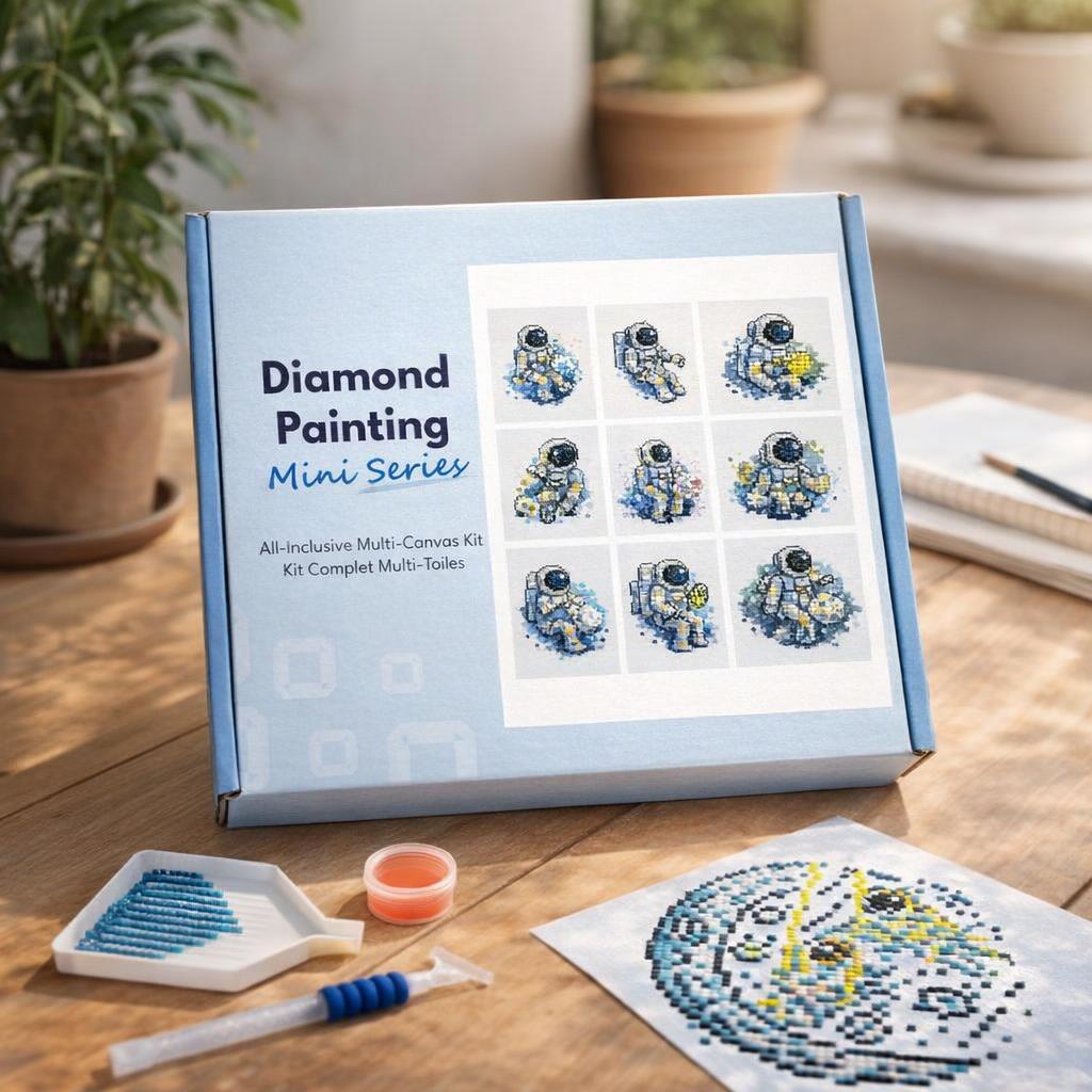 Mini Série Diamond Painting - Animaux