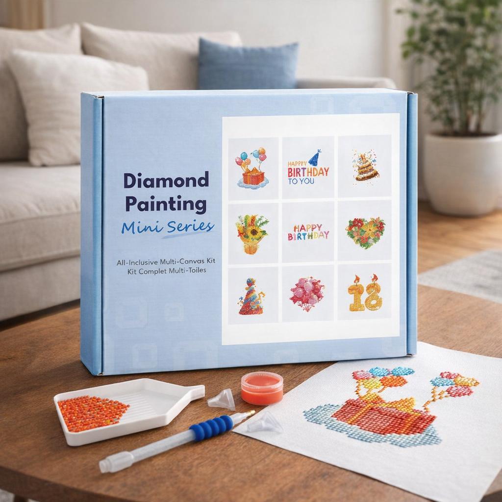 Mini Série Diamond Painting - Mocktails