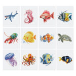 Mini Série Diamond Painting - Poissons