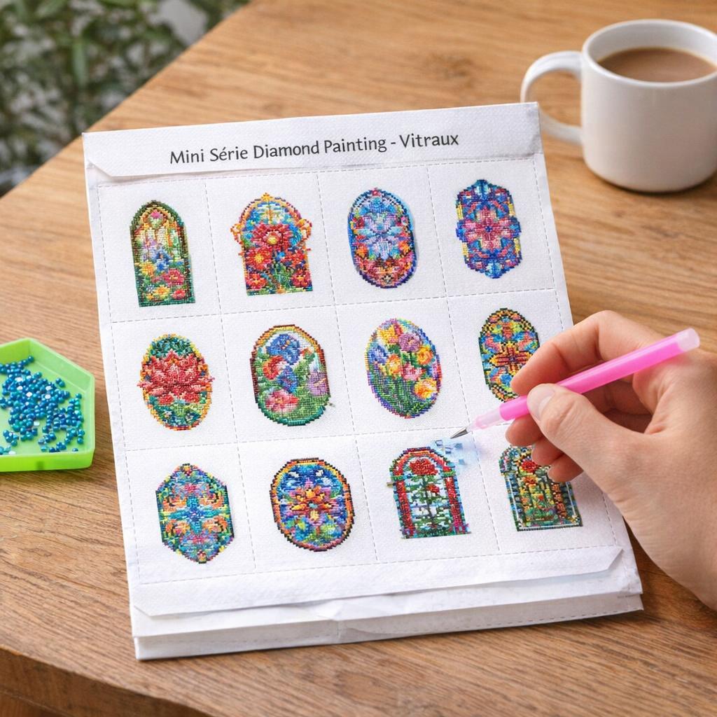 Vitraux scintillants