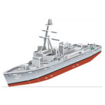 Navire de combat maquette en mousse - puzzle 3D