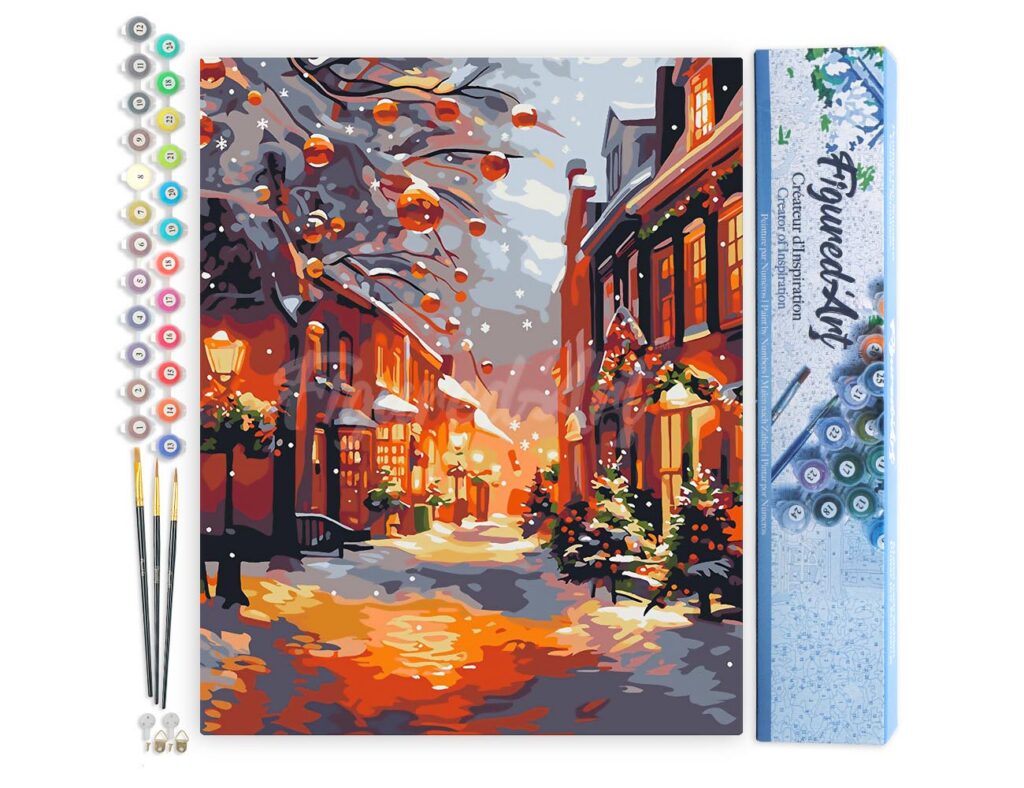 Noël à l’Heure Dorée - Toile roulée