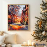 Noël à l’Heure Dorée - Toile roulée