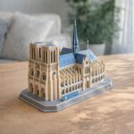 Notre Dame de Paris maquette en mousse - puzzle 3D