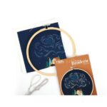 Kit Broderie Nuit étoilée - Tambour 20cm
