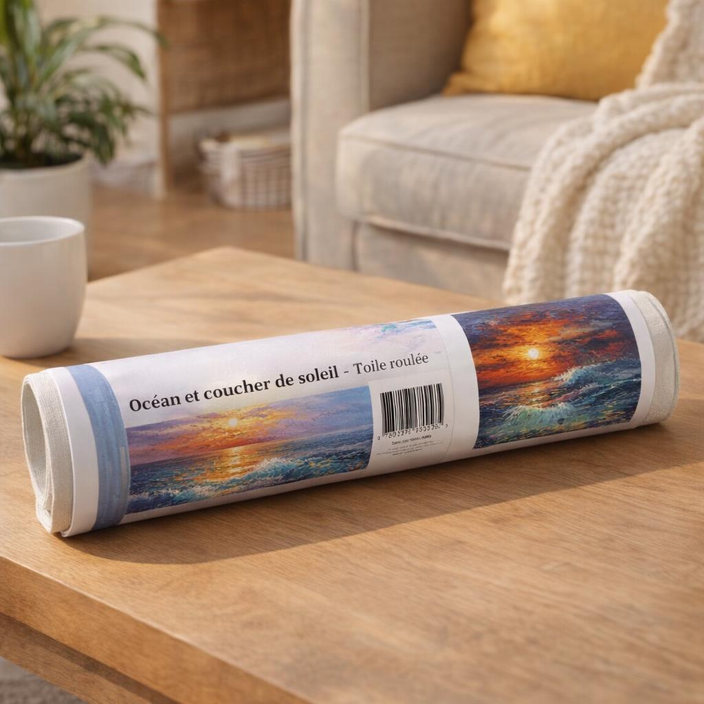 Océan coucher soleil