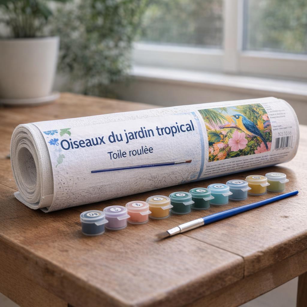 Oiseaux tropicaux jardin