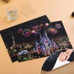 Peinture à gratter - Tour Eiffel à Paris