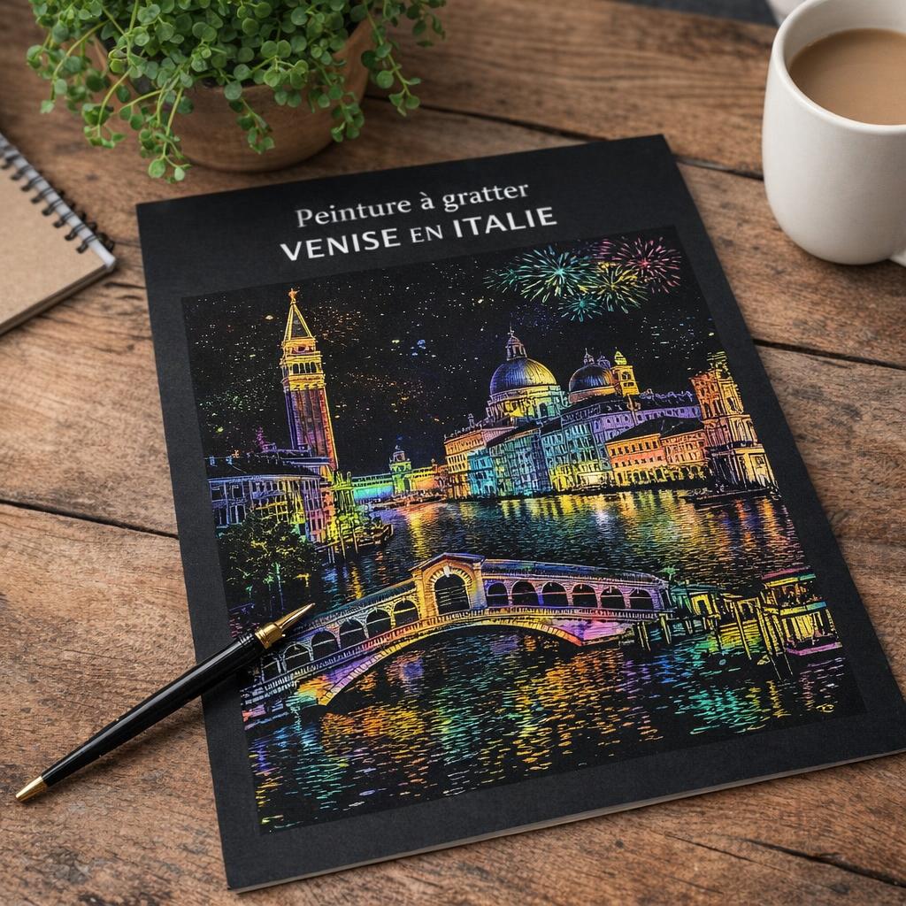 Venise peinture gratter