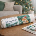 Petit Renard de noël - Toile roulée