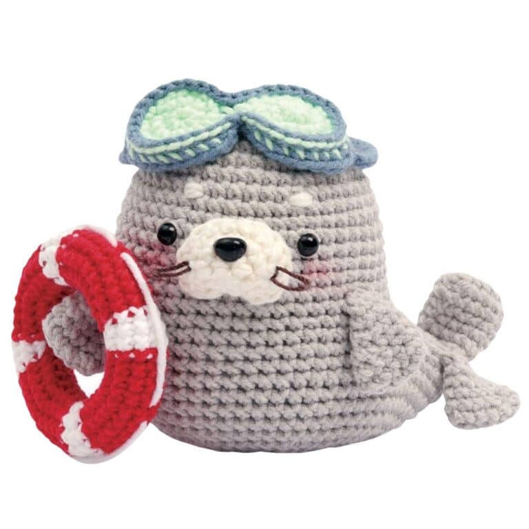 Kit amigurumi Natto Phoque
