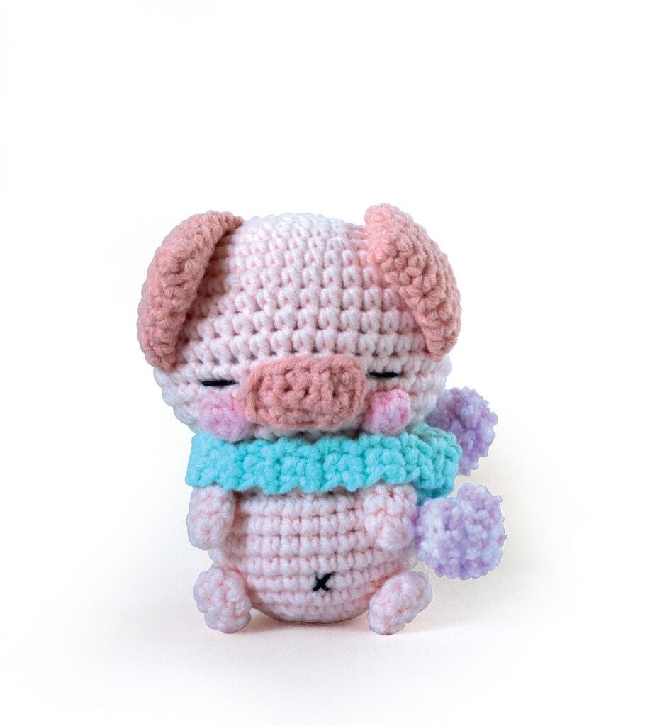 Kit DIY crochet Amigurumi - Poco le cochon