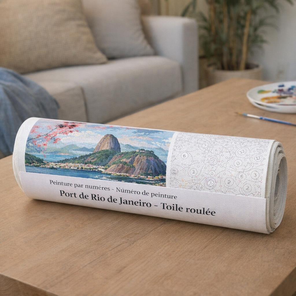 Port de Rio de Janeiro - Toile roulée