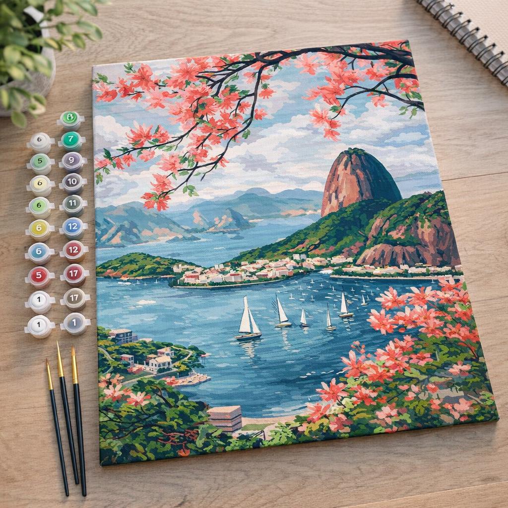 Port de Rio de Janeiro - Toile roulée