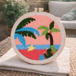 Punch Needle A la Plage