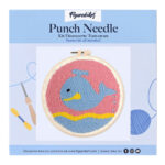 Punch Needle Baleine flottante