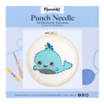 Punch Needle Bébé baleine