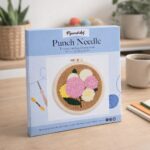 Punch Needle Bouquet de Fleurs