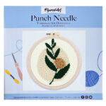 Punch Needle Branche fleurie