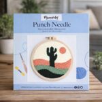 Punch Needle Cactus dans le Désert