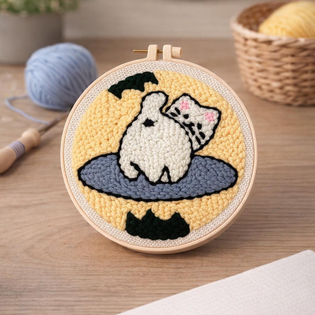 Punch Needle Chat joueur