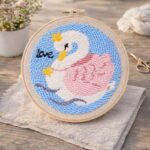 Punch Needle Cygne Love